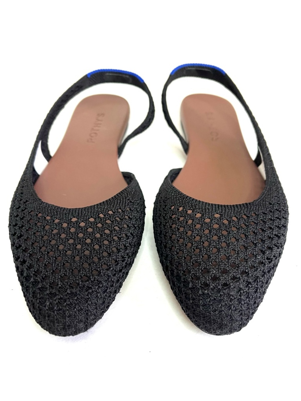 Rothy’s The Almond Slingback in Black - Sz 6 - Picture 7 of 10